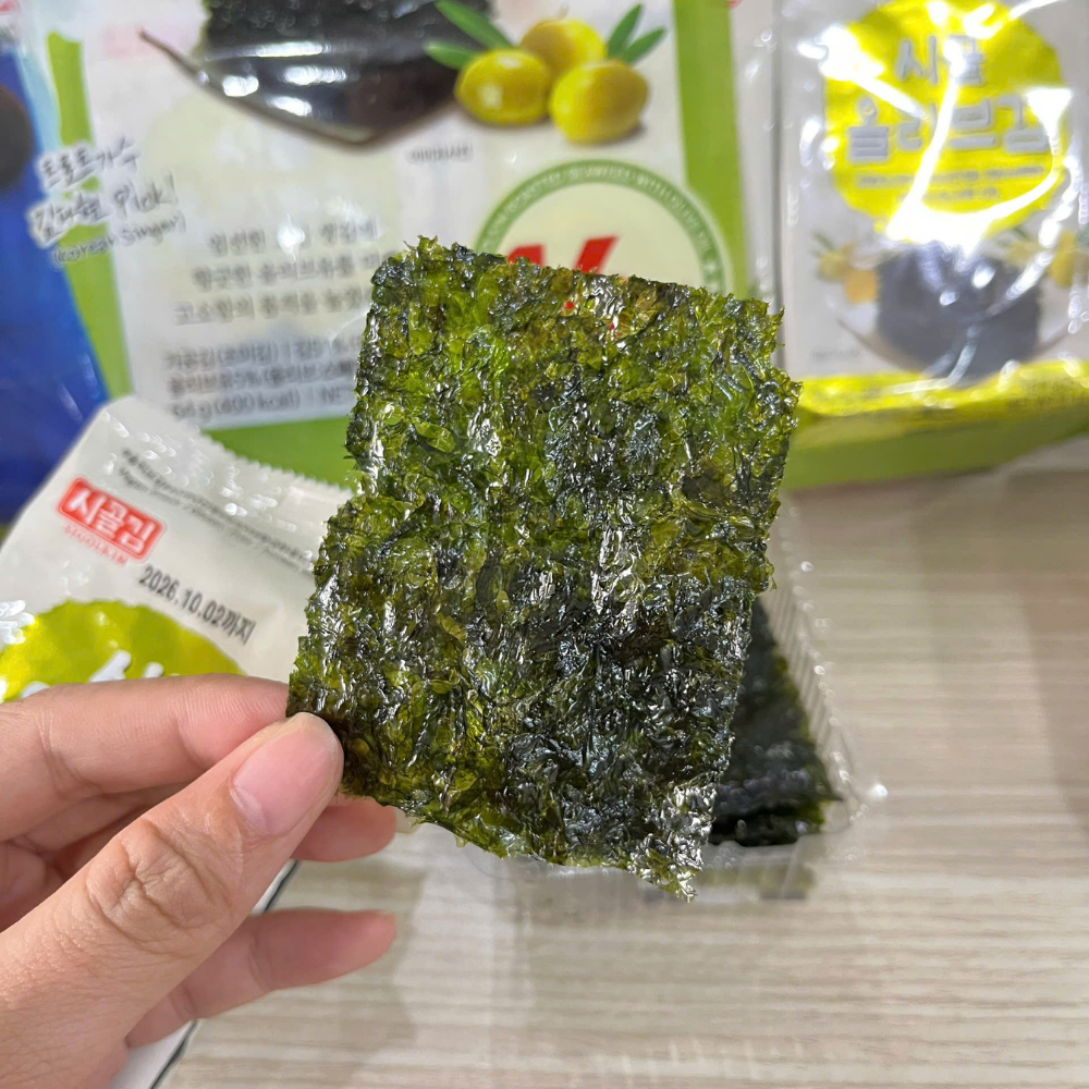 Rong biển ăn liền Sigol vị ô liu