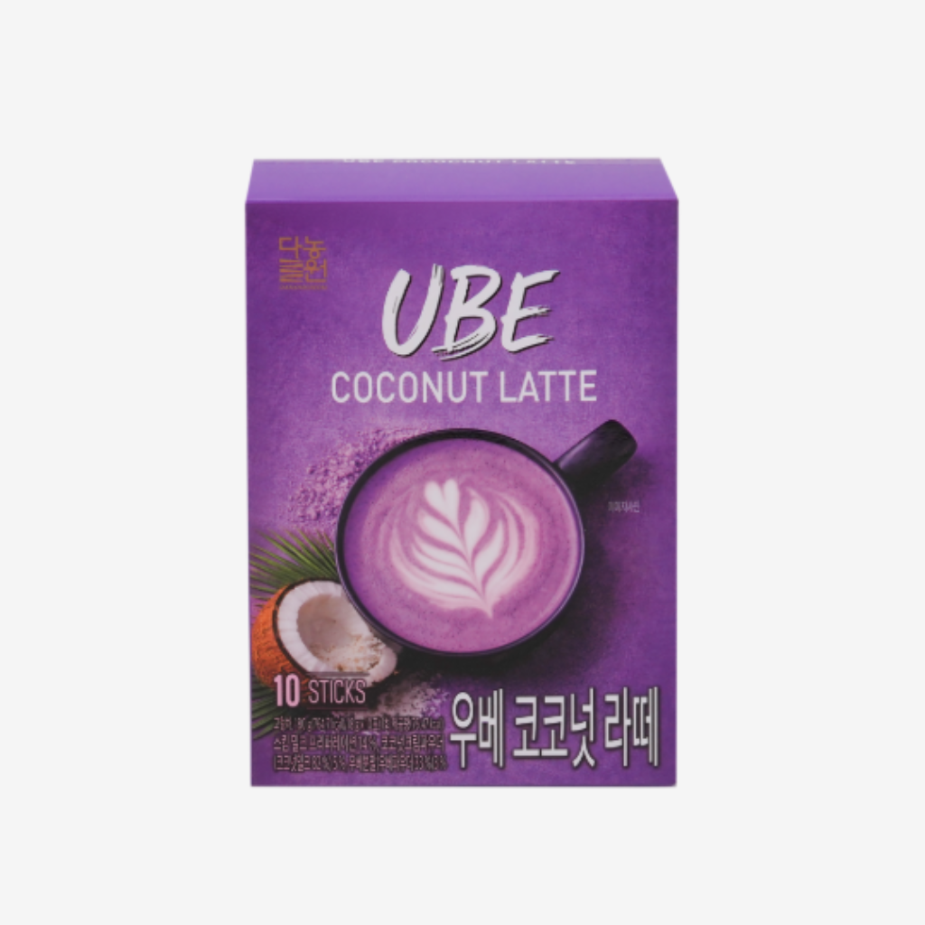 Bột Ube Coconut Latte Danongwon hộp 10 gói