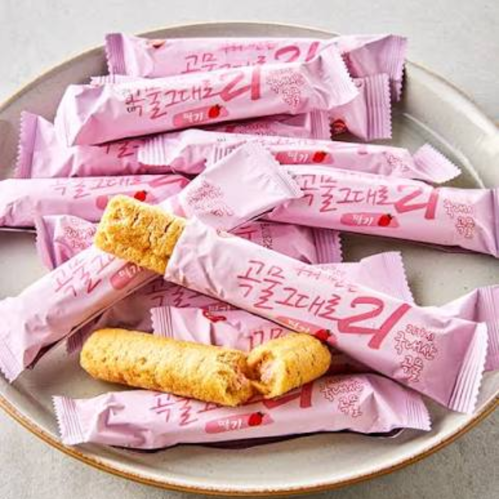 Alternative view of Bánh ngũ cốc 21 loại hạt KEMY Vị Dâu Tây 150gr