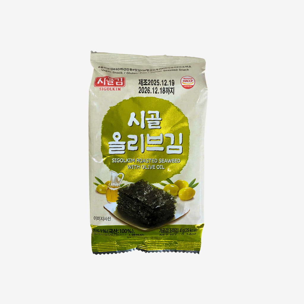 Rong biển ăn liền Sigol vị ô liu
