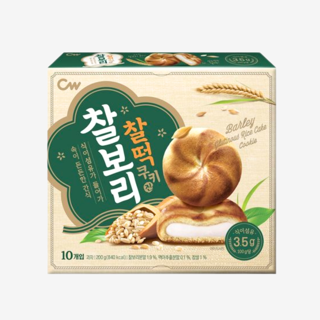 Bánh Quy Lúa Mạch CW Nhân Nếp Dẻo 200G